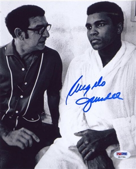 10 Angelo Dundee Signed 8x10 B&W Photos with Muhammad Ali 